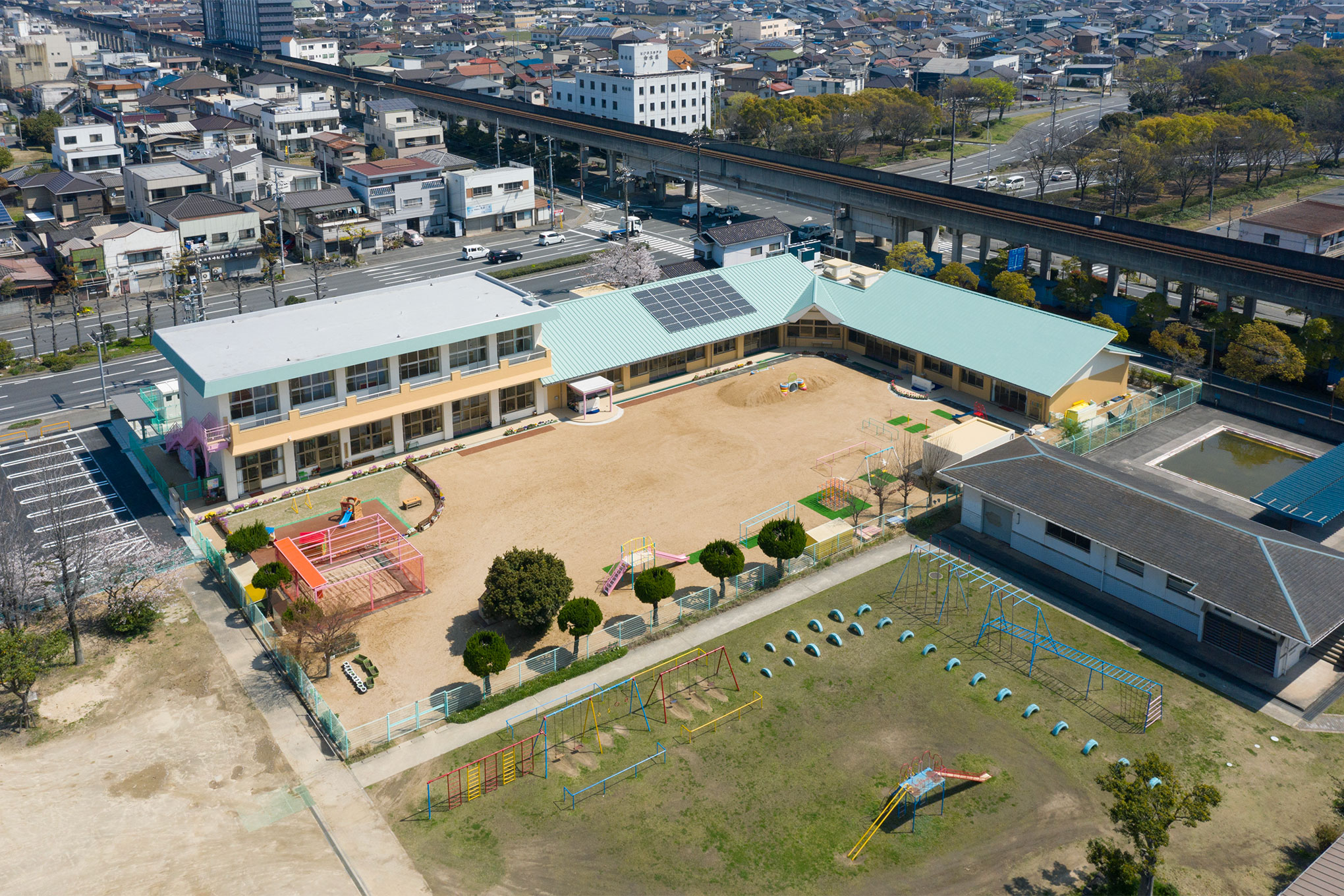 倉敷市立第五福田幼稚園認定こども園化園舎増築ほか工事